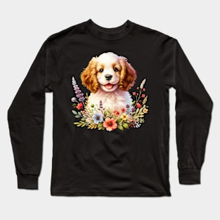 Clumber Spaniel Puppy Long Sleeve T-Shirt